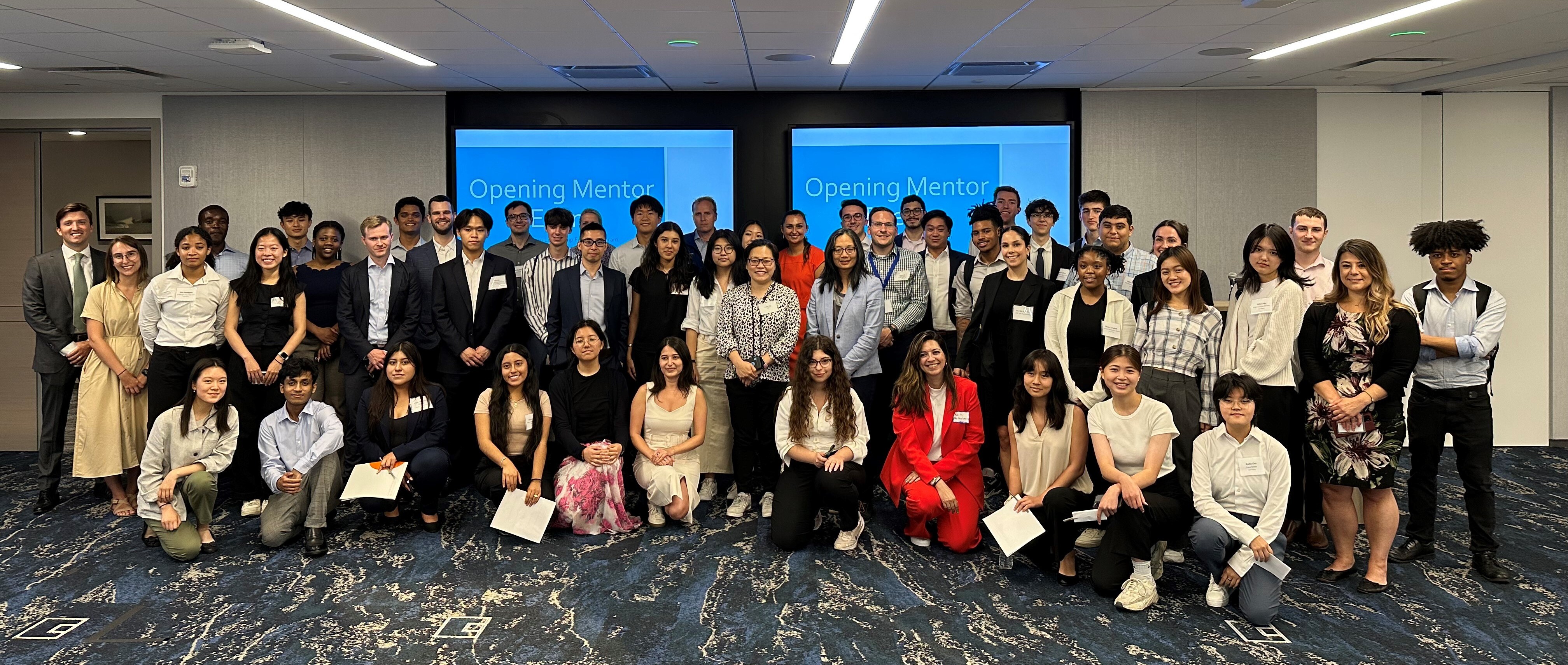 2023 Opening Mentor Group Photo